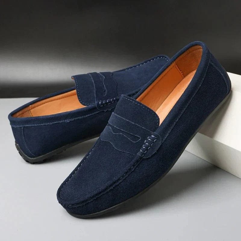 George™ | Slip-On Leather Band Loafers