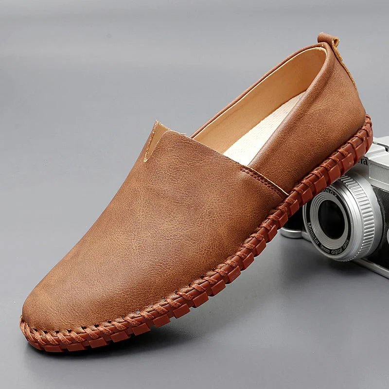 Steven™ | Premium Leather Slip-On Loafers