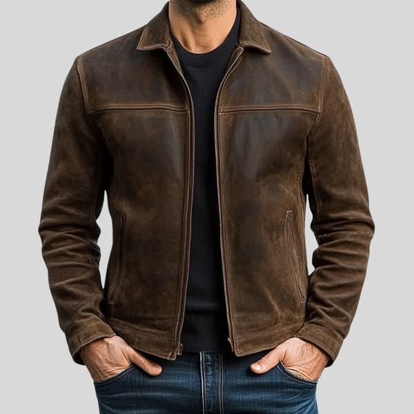 Diego® | Leather Jacket With Zip