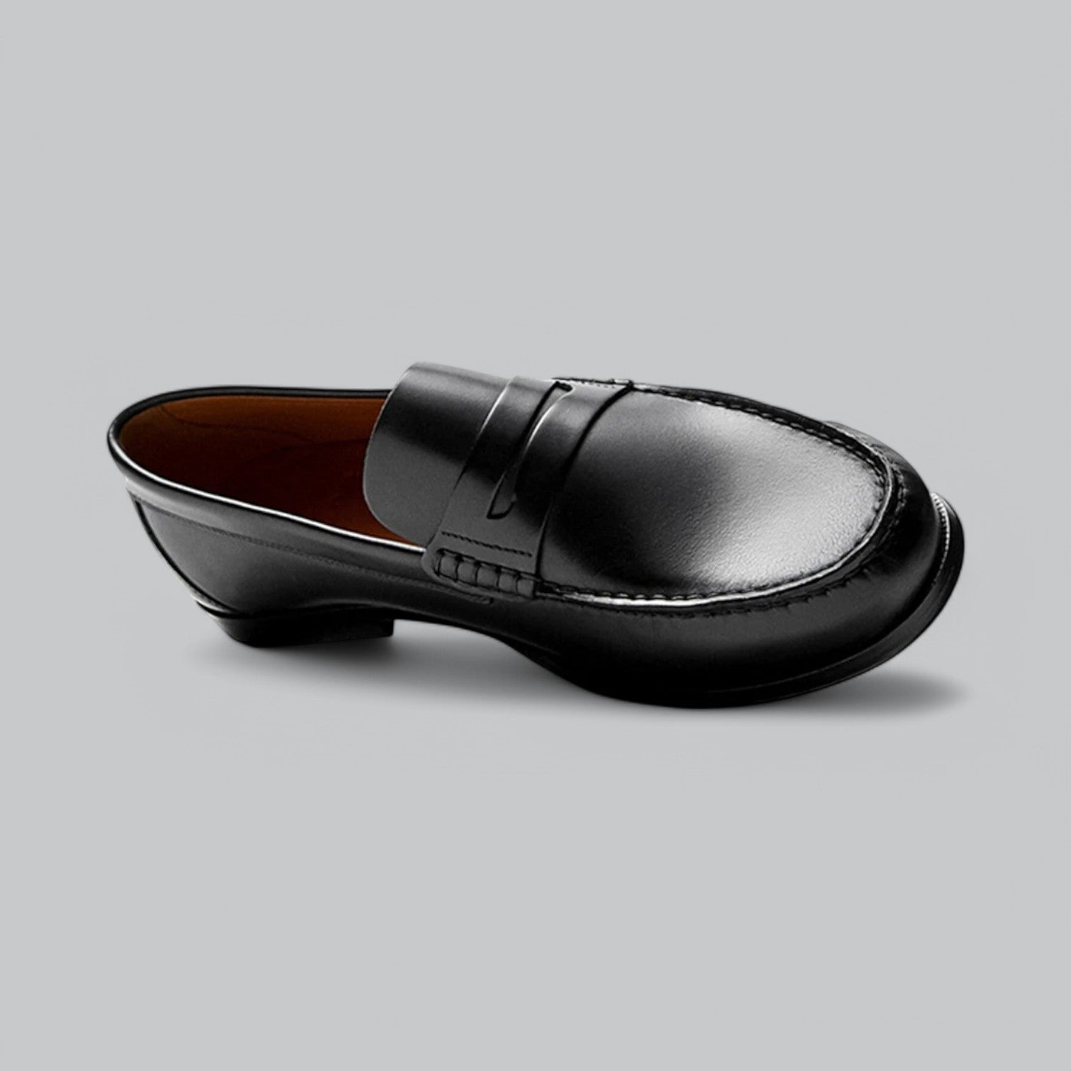 Nikolas | Chic Leather Penny Loafers