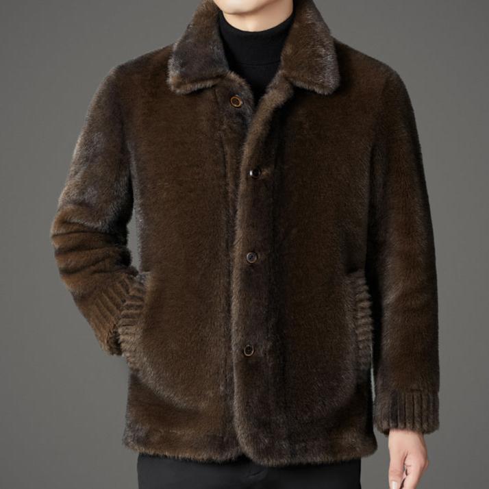 Anton® | Luxury Short Mink Fur Coat