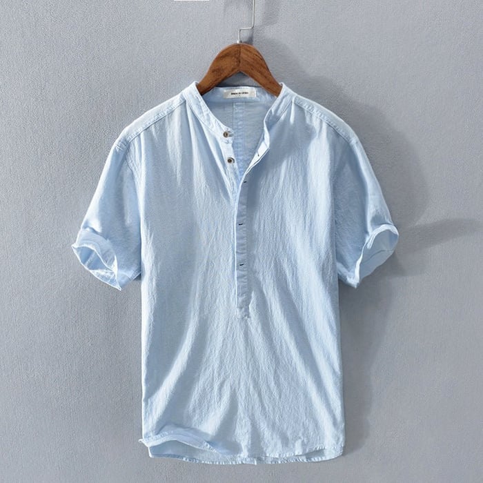 Laurus® | New Short-Sleeved Linen Shirt For Men