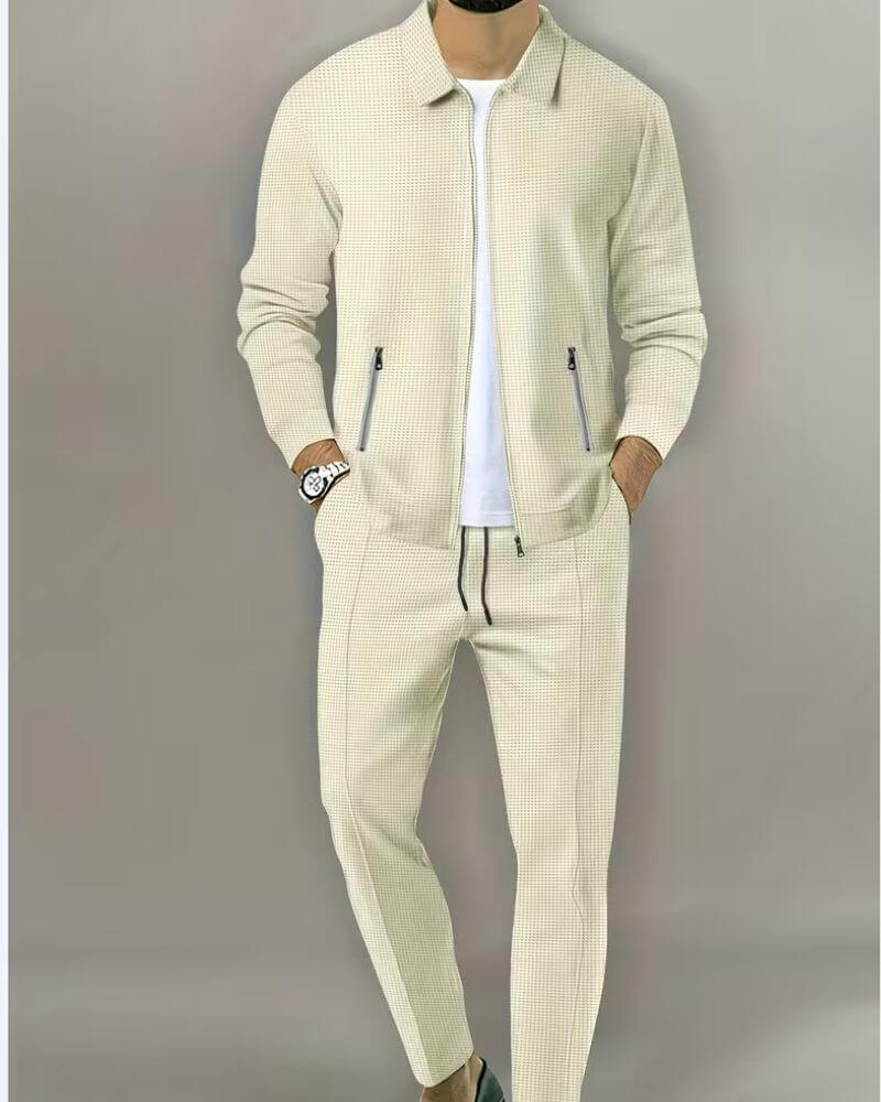 Devin™ | Casual Zipper Jacket and Pants Set