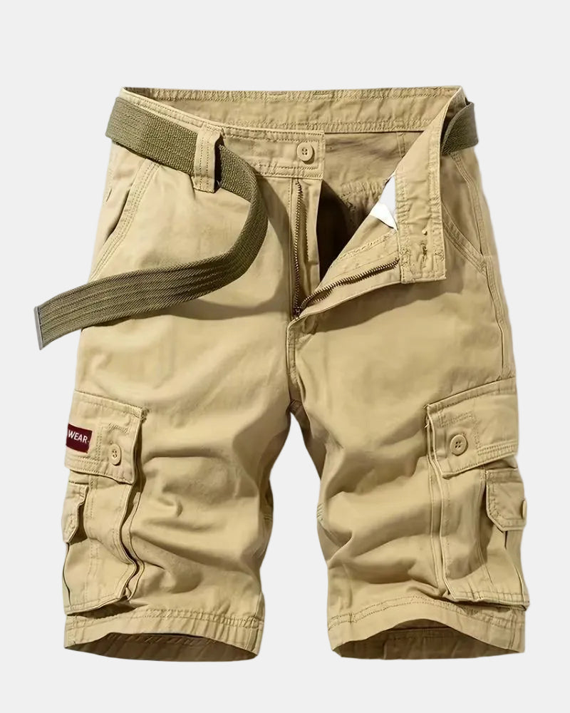 Dimitri™ | Multi-Pocket Cotton Cargo Shorts