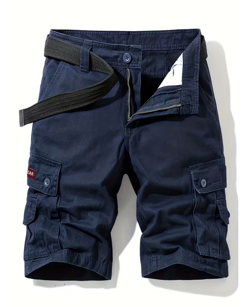 Dimitri™ | Multi-Pocket Cotton Cargo Shorts