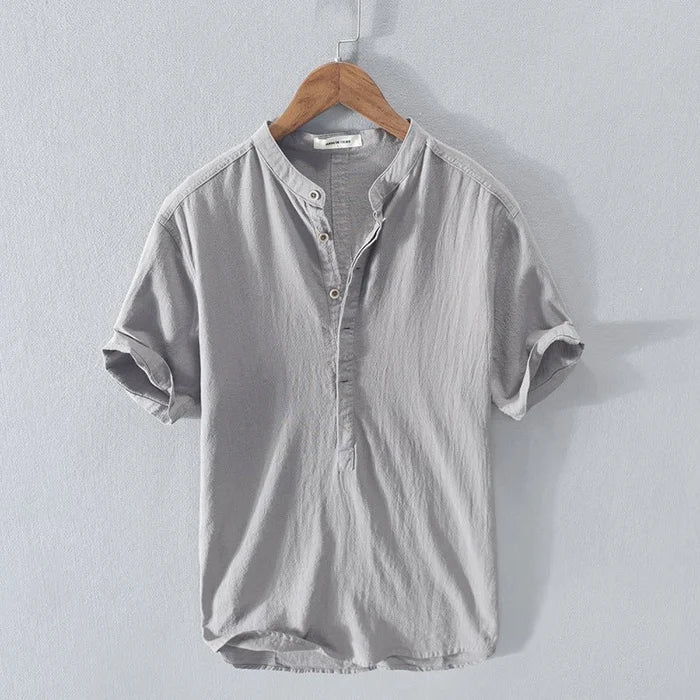 Laurus® | New Short-Sleeved Linen Shirt For Men