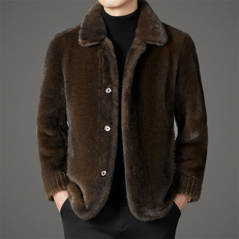 Anton® | Luxury Short Mink Fur Coat