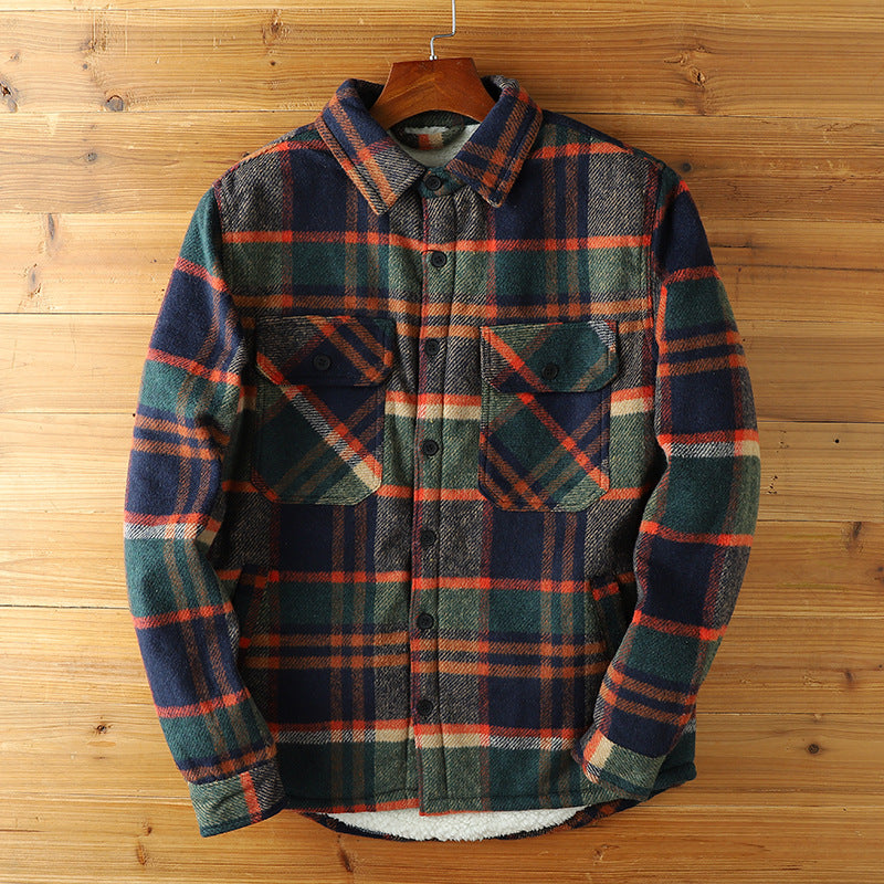 Rhys® | Outlander Flannel Sherpa Jacket