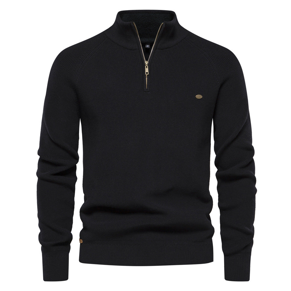 Ezekiel | Luxury Zip Sweater