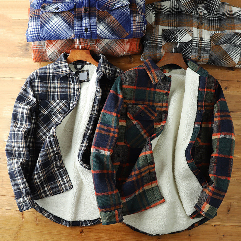 Rhys® | Outlander Flannel Sherpa Jacket