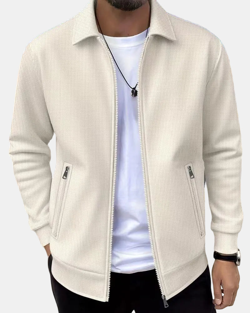 Jaxon™ | Textured Casual Athletic Jacket