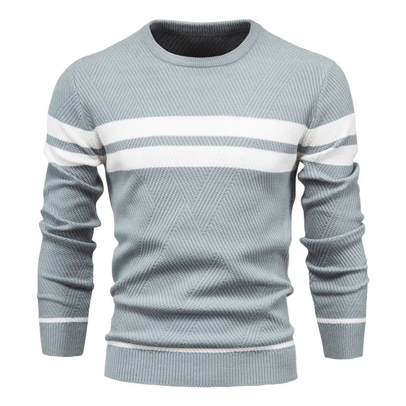 Elías® | Autumn Patchwork Sweater For Men