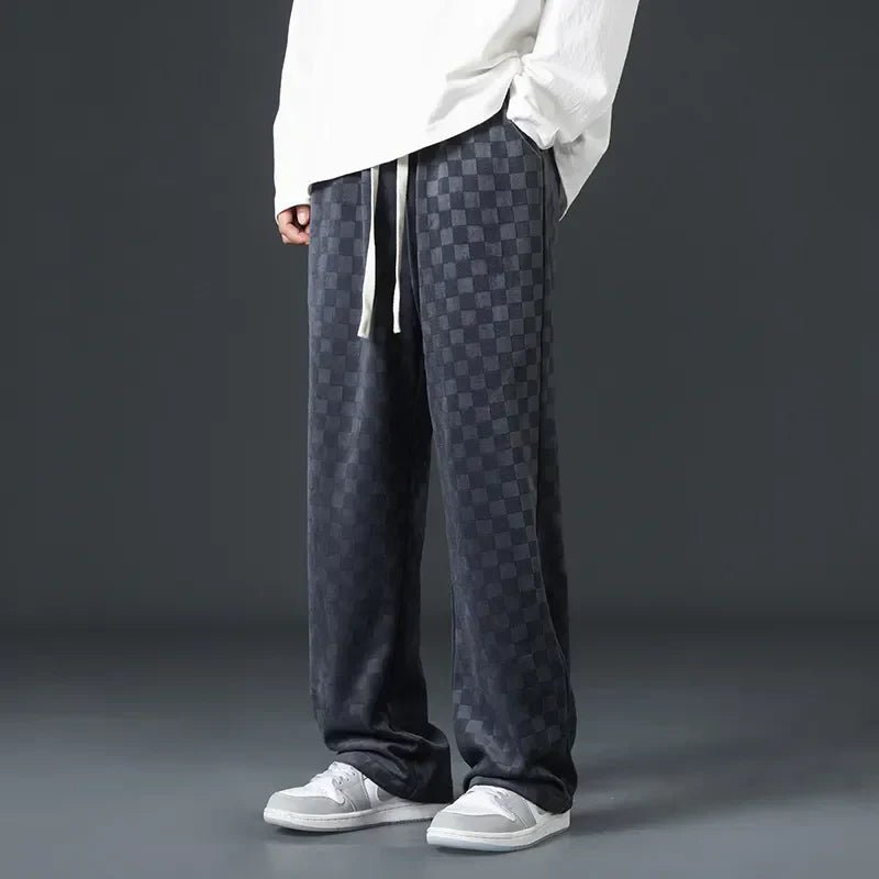 Abbott® | Checkered Corduroy Sweatpants