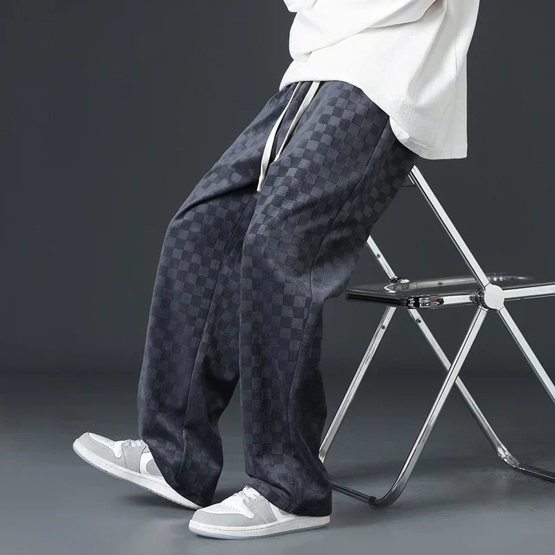 Abbott® | Checkered Corduroy Sweatpants