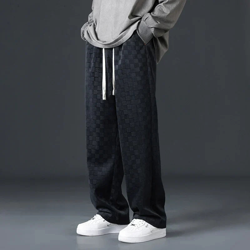 Abbott® | Checkered Corduroy Sweatpants