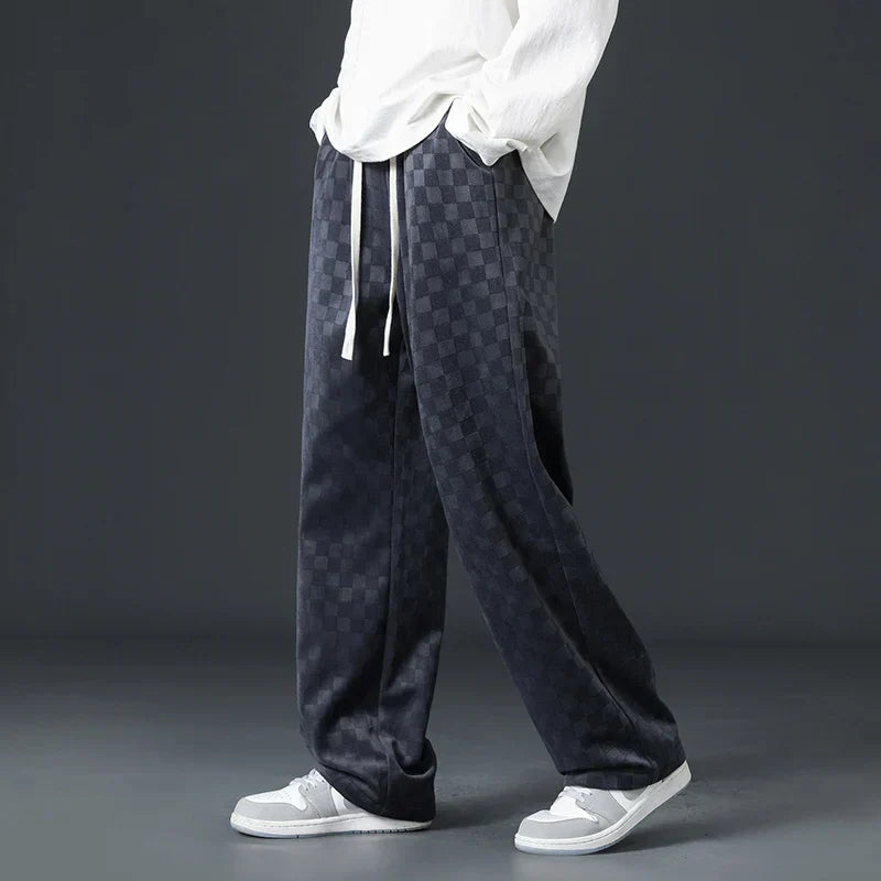Abbott® | Checkered Corduroy Sweatpants