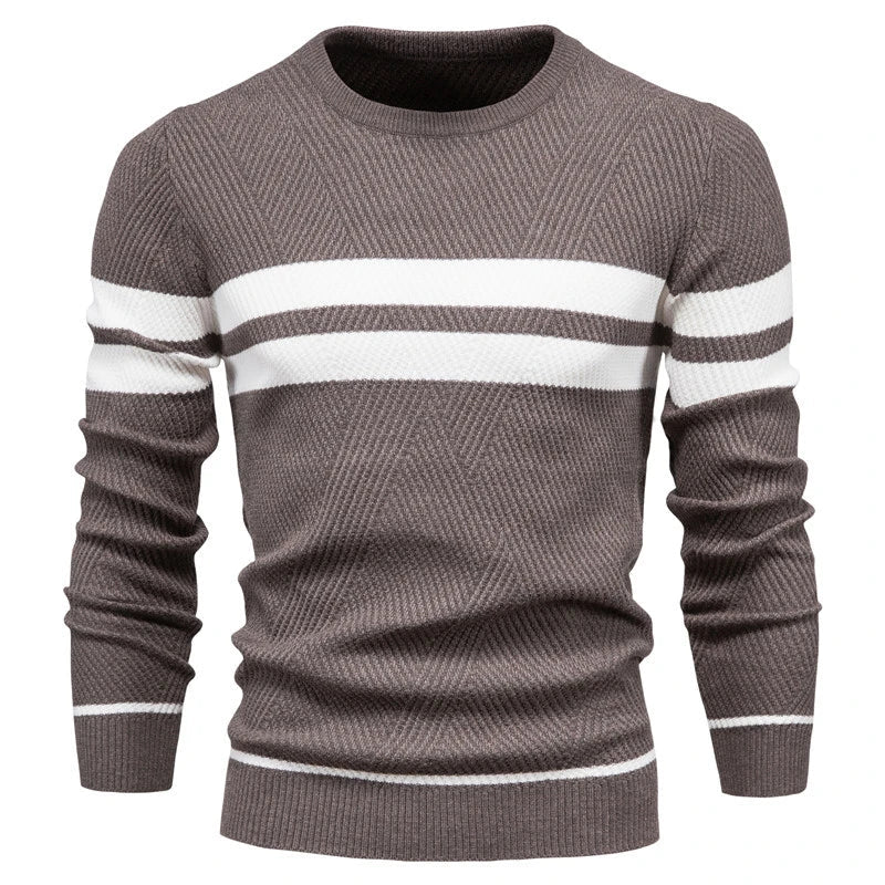 Elías® | Autumn Patchwork Sweater For Men