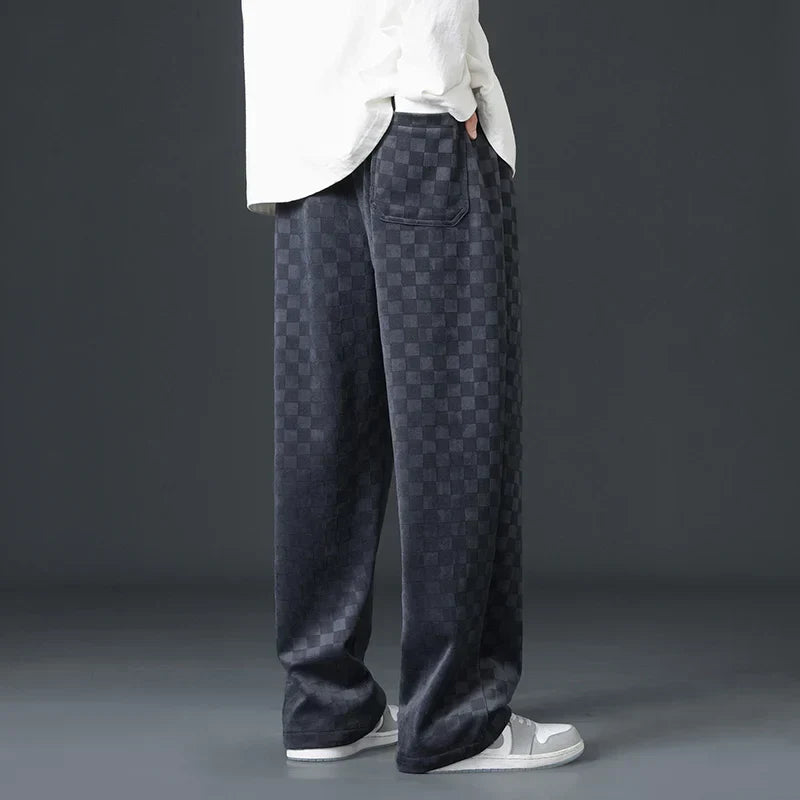 Abbott® | Checkered Corduroy Sweatpants
