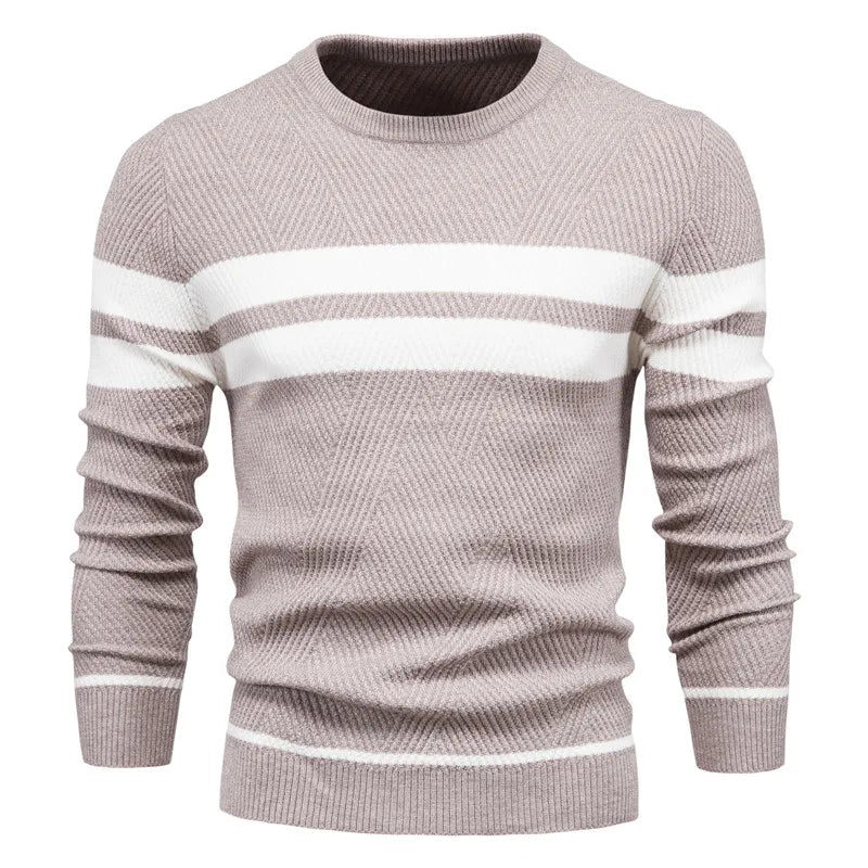 Elías® | Autumn Patchwork Sweater For Men