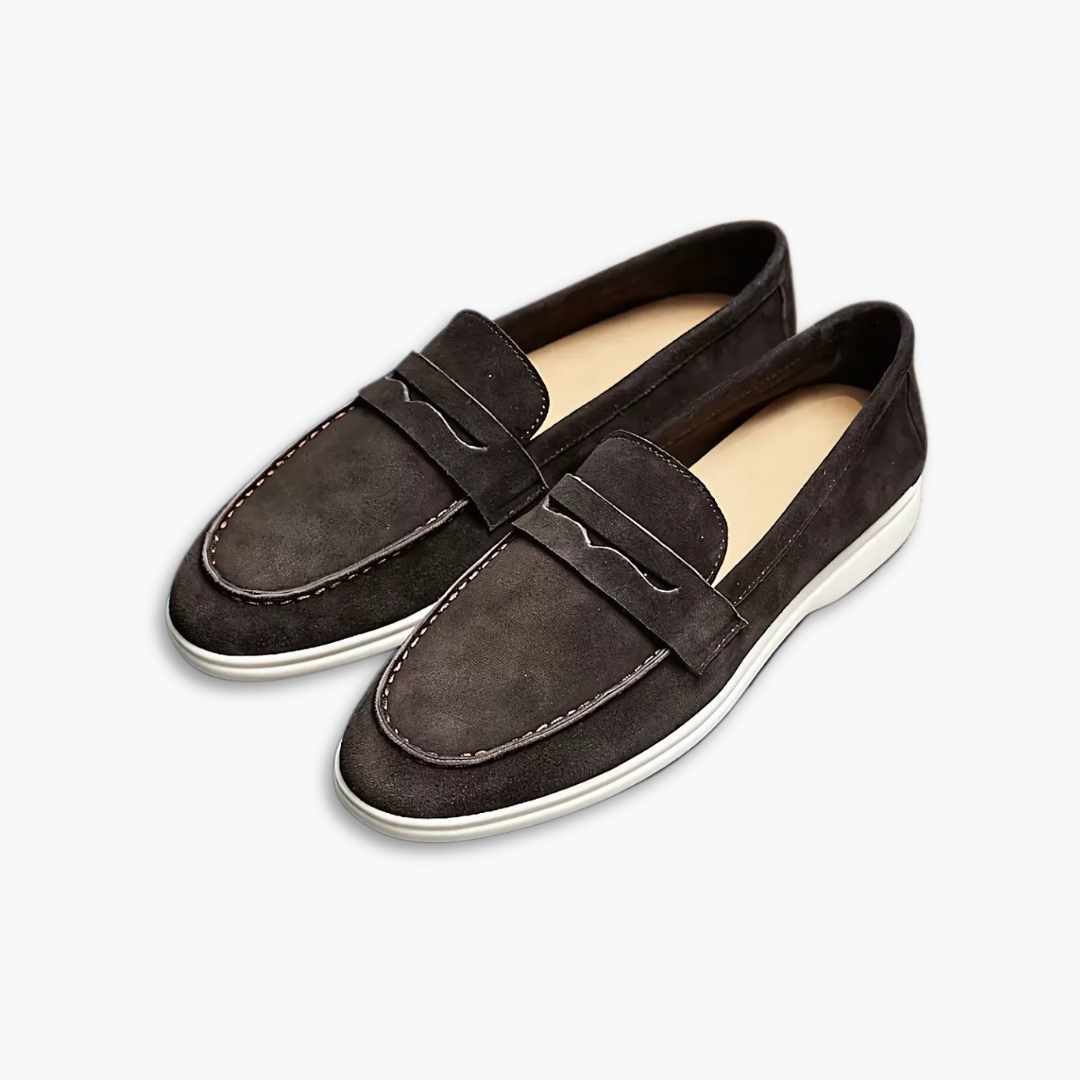 Urías® | Cowhide Suede Loafers