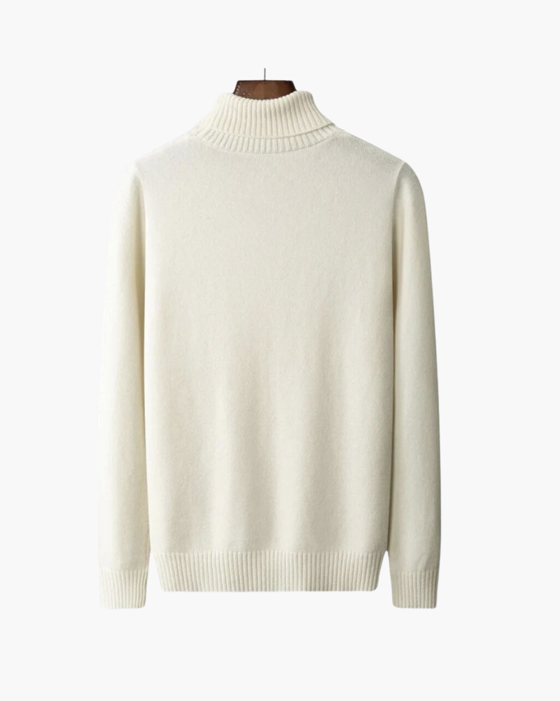 Adaniel® | SALZBURG MERINO WOOL KNITTED TURTLENECK SWEATER