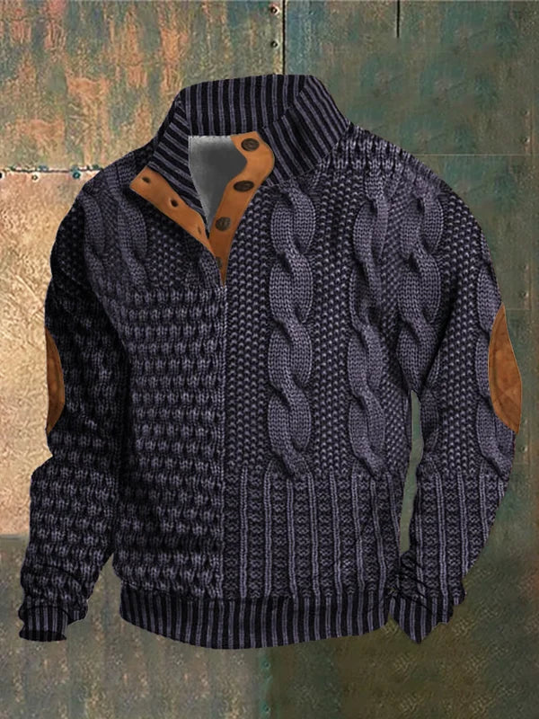 Connor | Warm Patterned Sweater