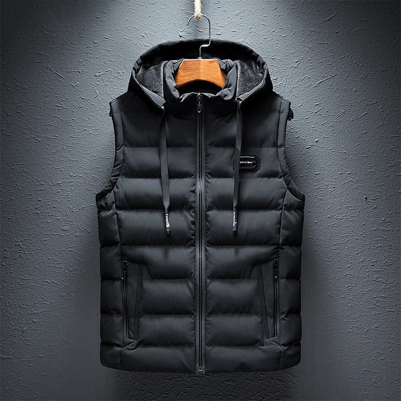 Brent® | Wintergilet Met Capuchon