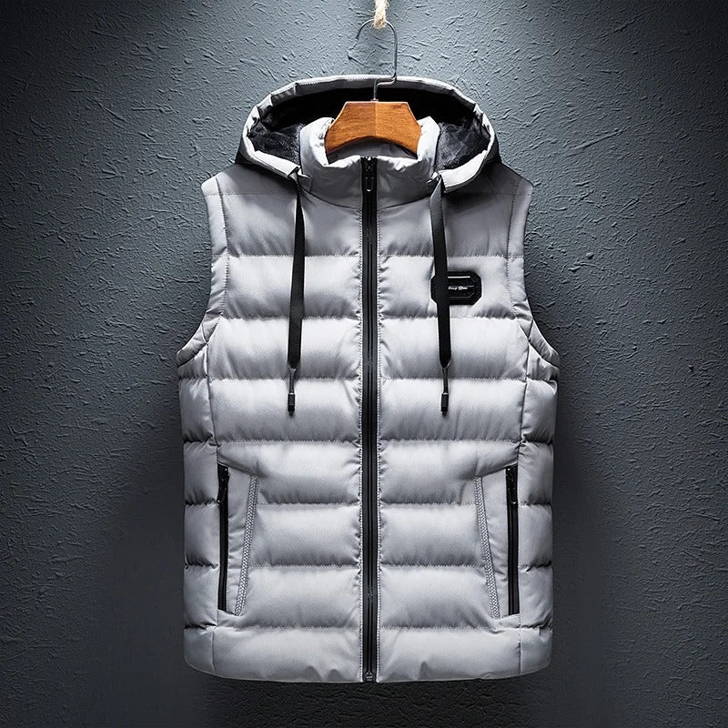 Brent® | Wintergilet Met Capuchon