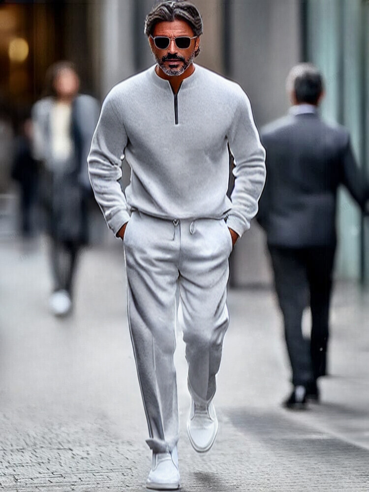 Niall® | Quarter Zip Tracksuit Set