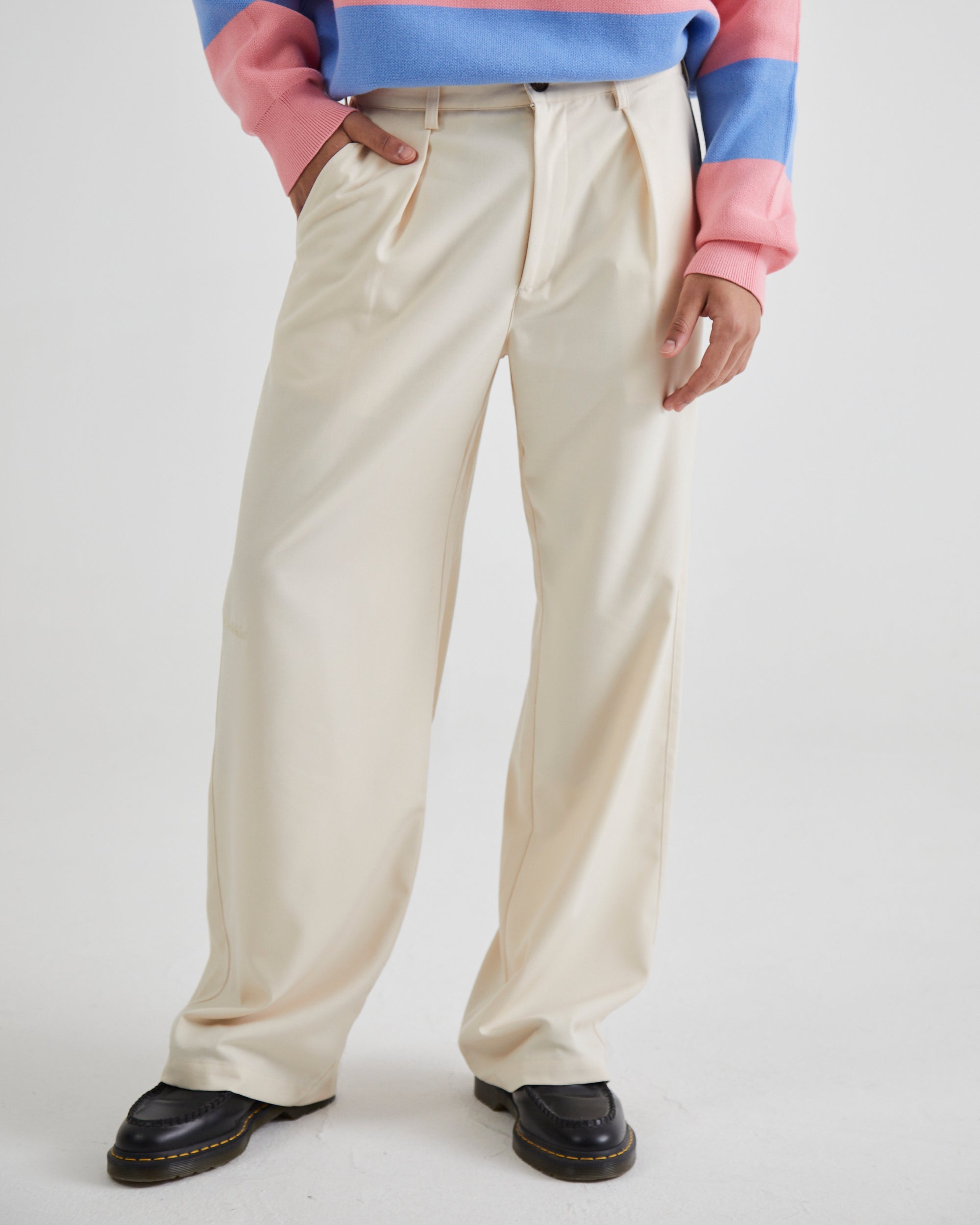 Agilbert® | THE IBRON PLEATED PANTS