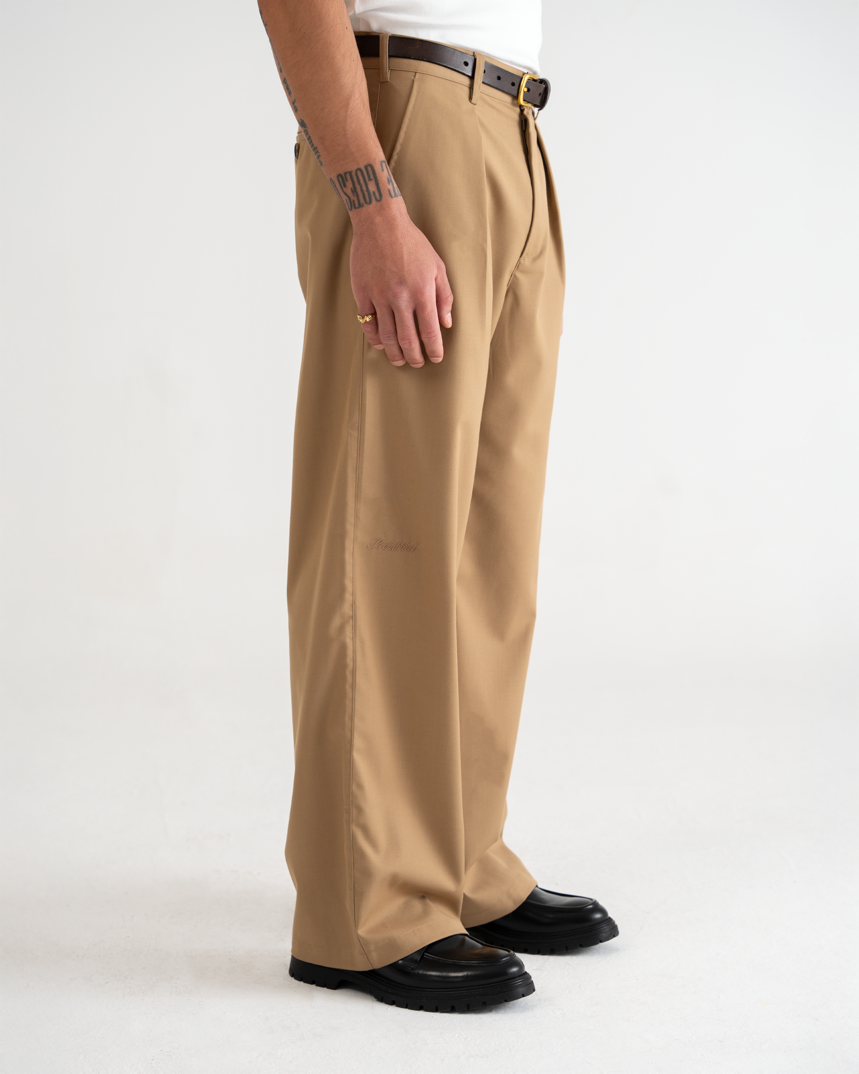 Agilbert® | THE IBRON PLEATED PANTS