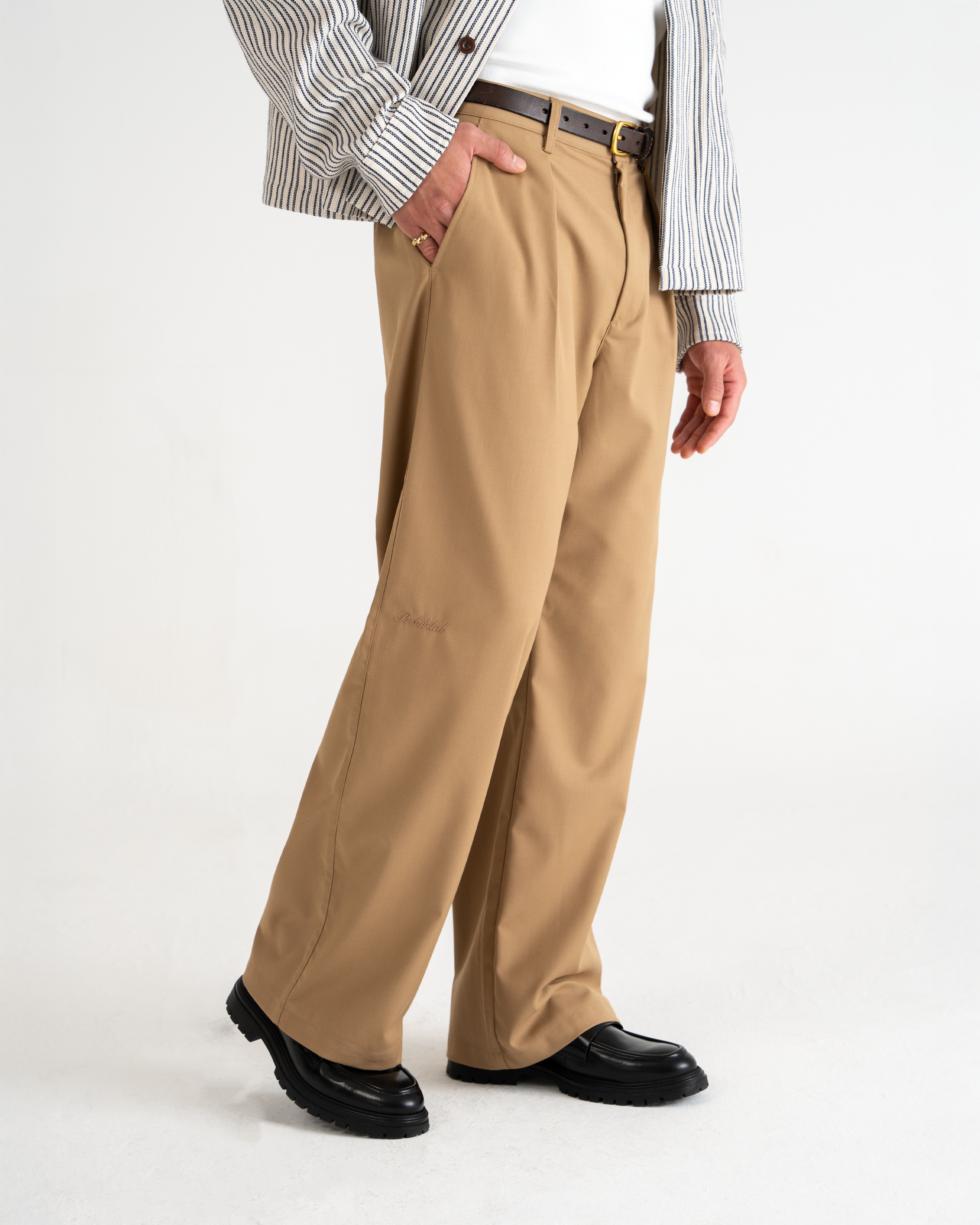 Agilbert® | THE IBRON PLEATED PANTS