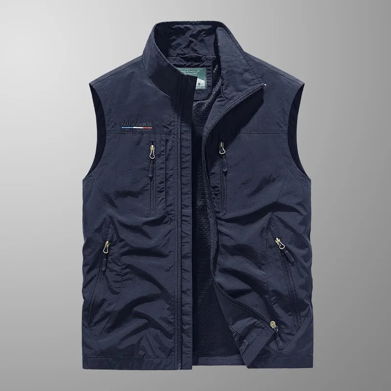 Elijah® | Breathable Cargo Vest With Multiple Pockets