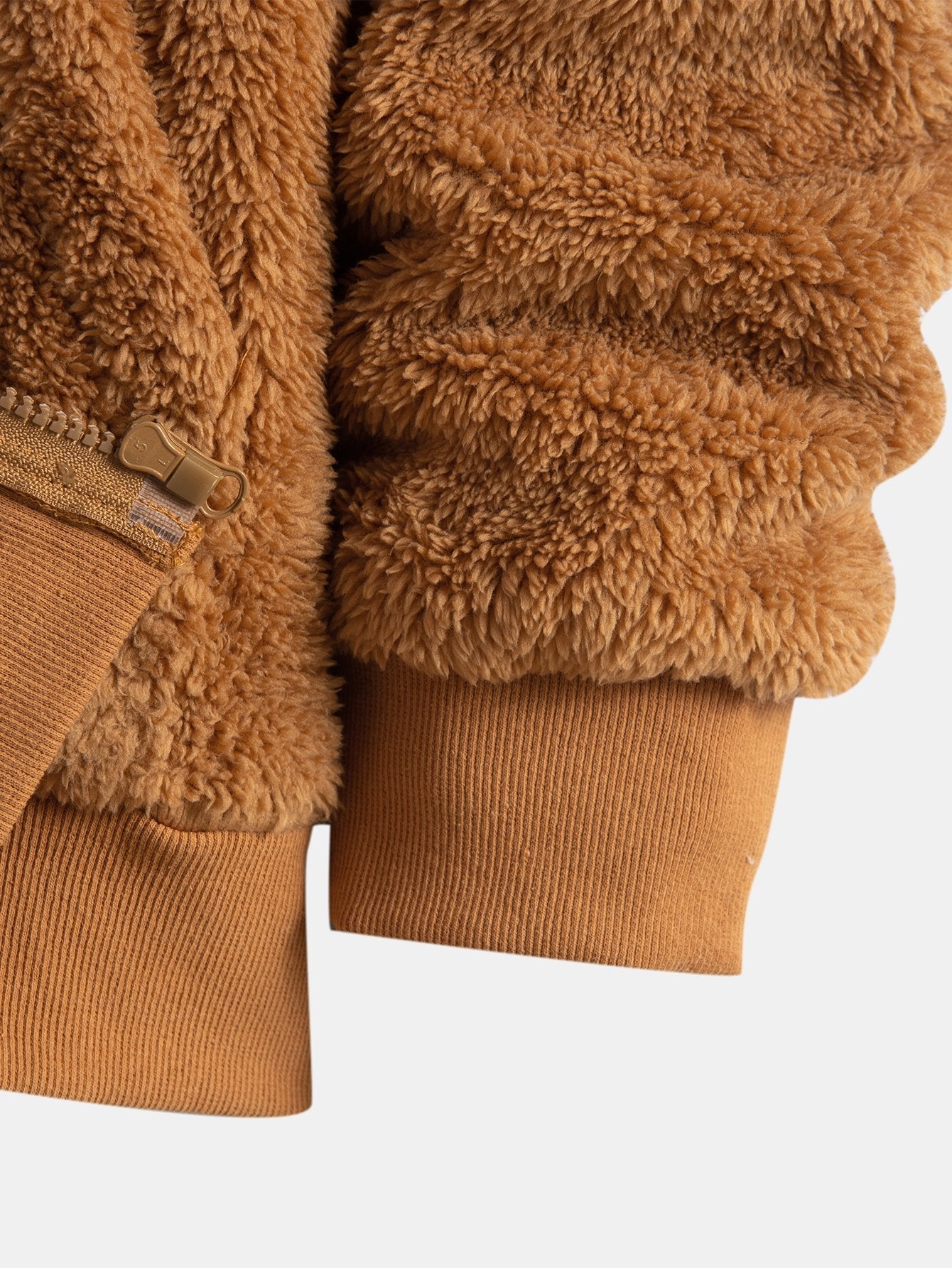 Jerry® | Teddy Zip Up Hooded Coat & Teddy Jogger Pants
