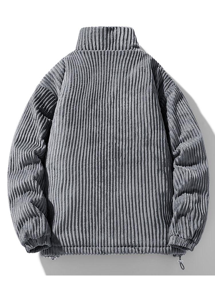 Carlos | Quilted Lined Corduroy Coat