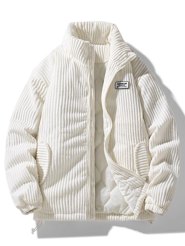 Carlos | Quilted Lined Corduroy Coat