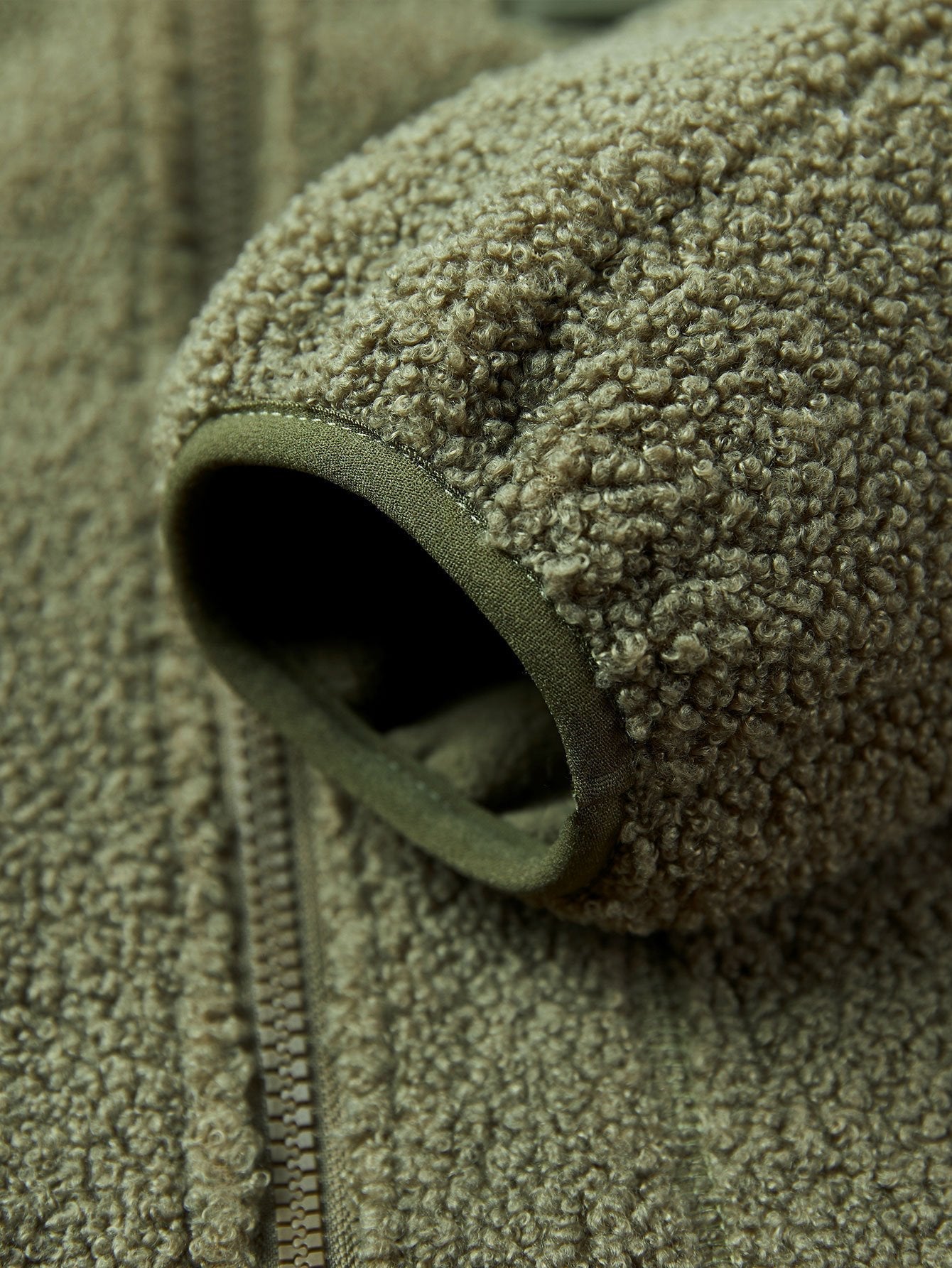 Easton | Teddy Fleece Zip Up Coat