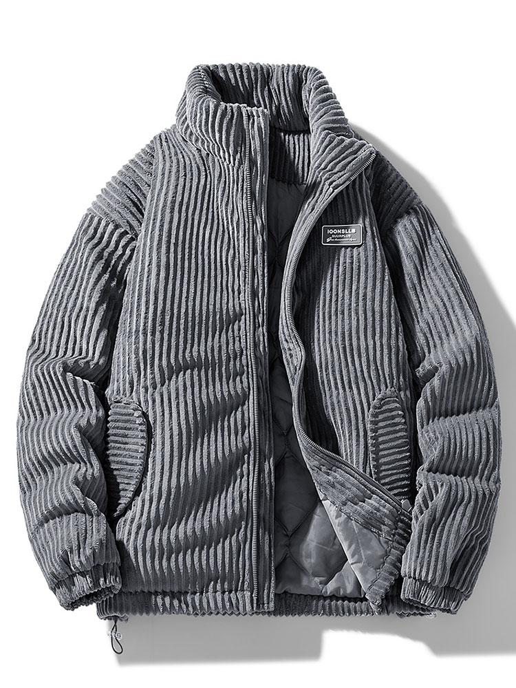 Carlos | Quilted Lined Corduroy Coat
