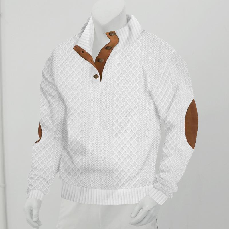 Men's Outdoor Casual Stand Collar Long Sleeve