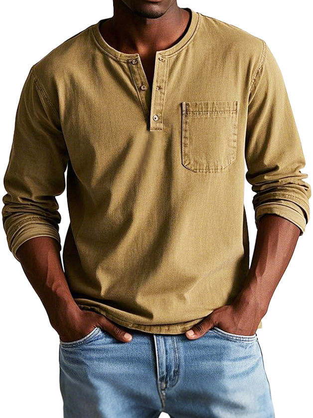 Ben® | Vintage Henley Shirt