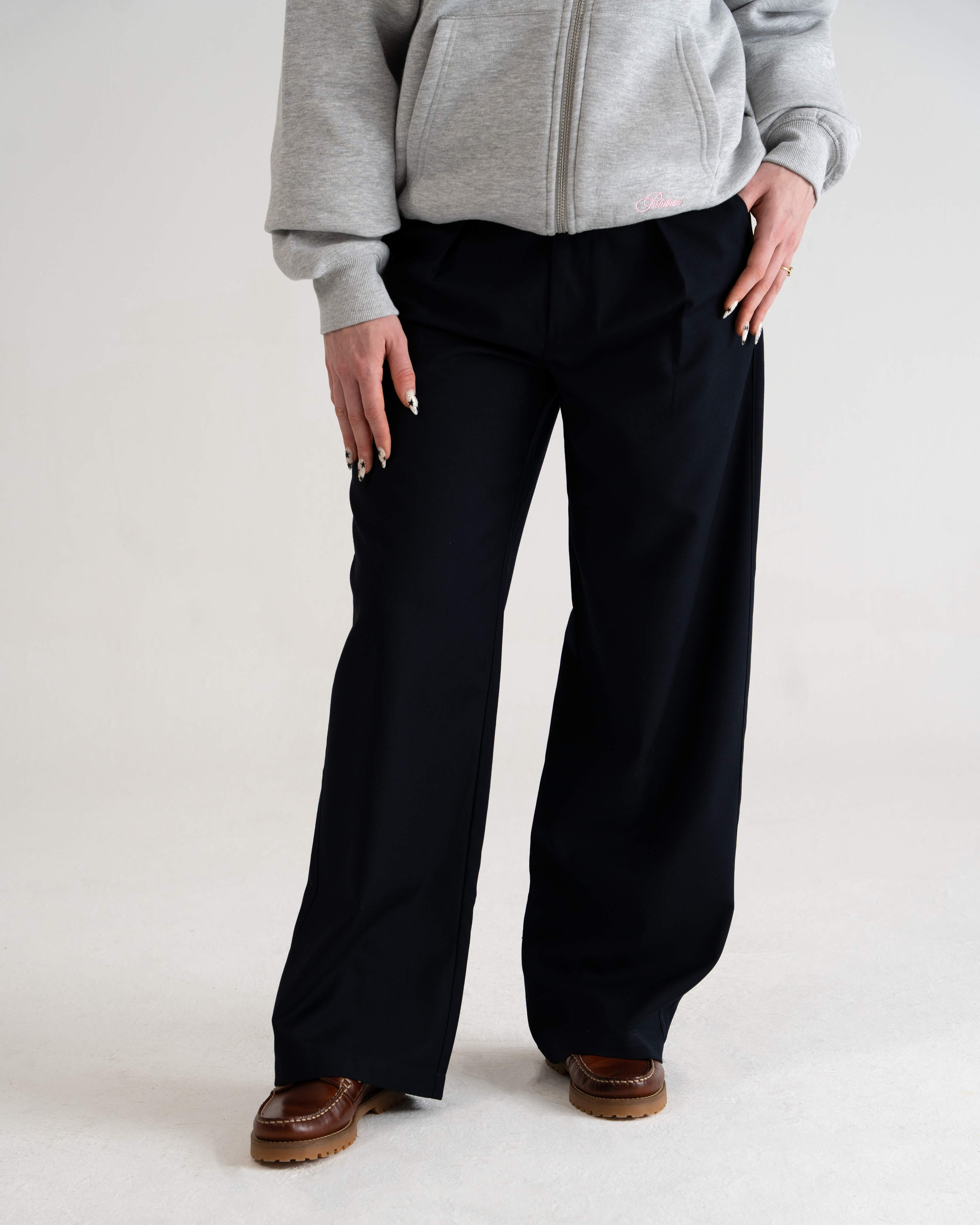 Agilbert® | THE IBRON PLEATED PANTS