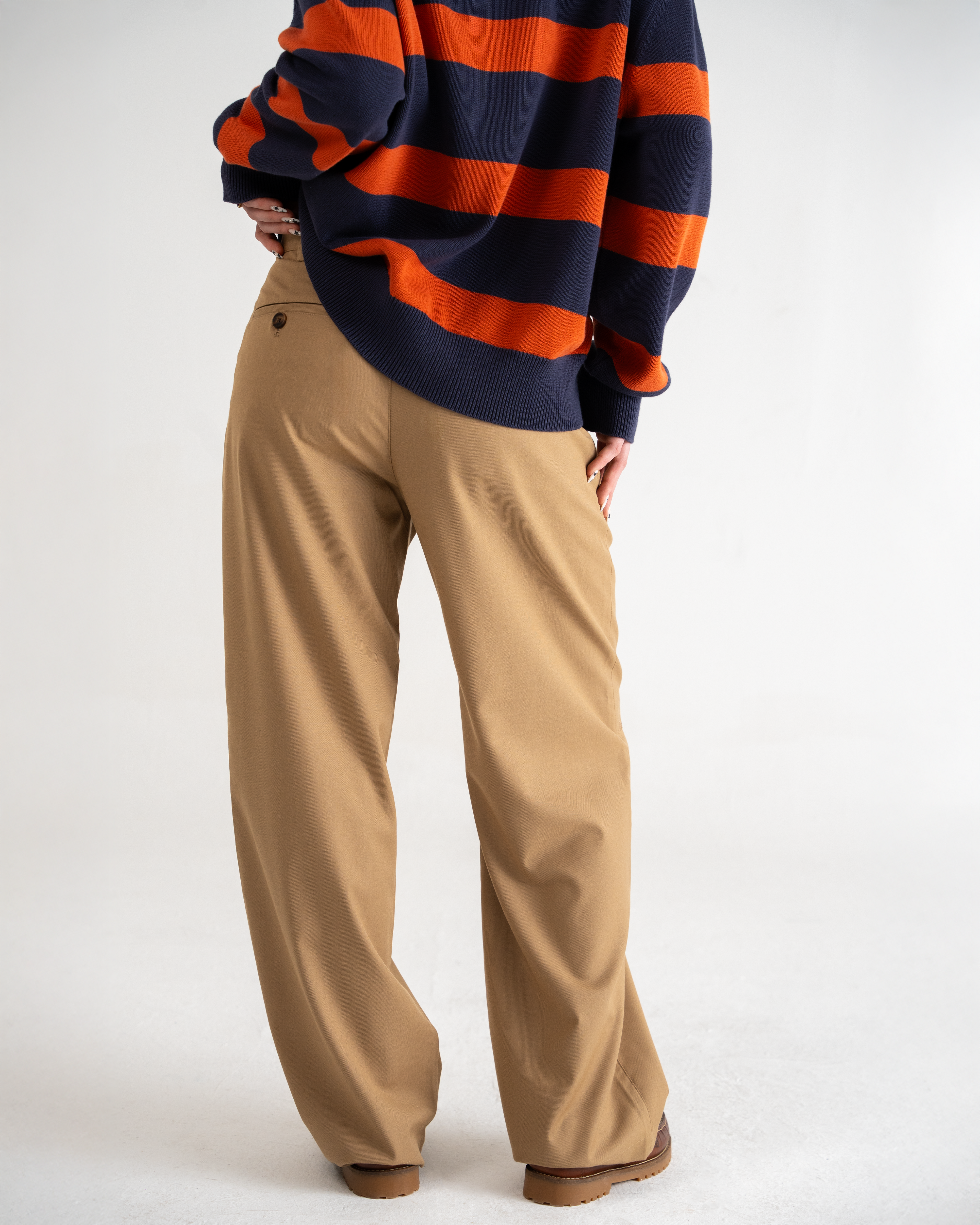 Agilbert® | THE IBRON PLEATED PANTS