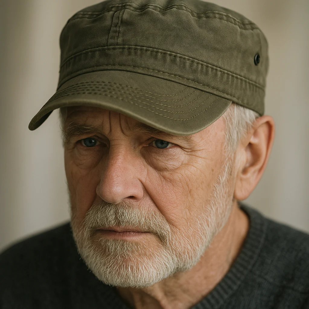 Sinclair™ | Vintage Military-Style Cap with Durable Fabric