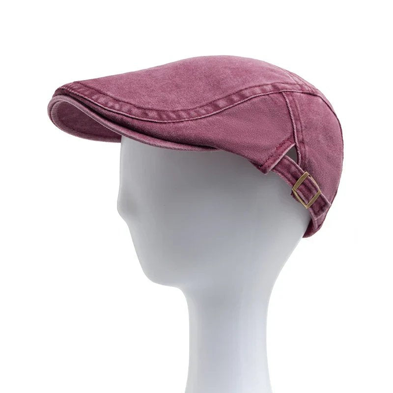 Fletcher™ | Breathable Cotton French-Style Beret Hat