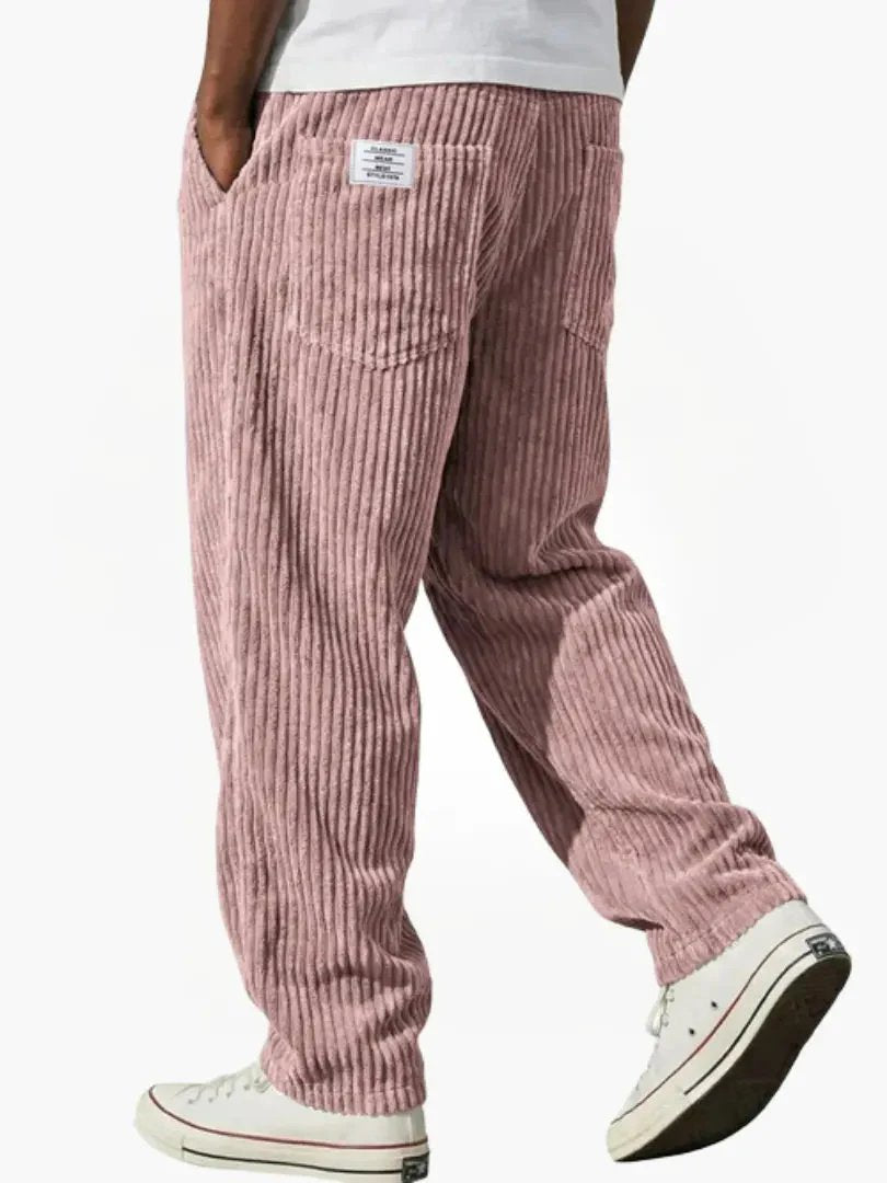 Stephen™ | Relaxed Fit Ribbed Corduroy Trousers