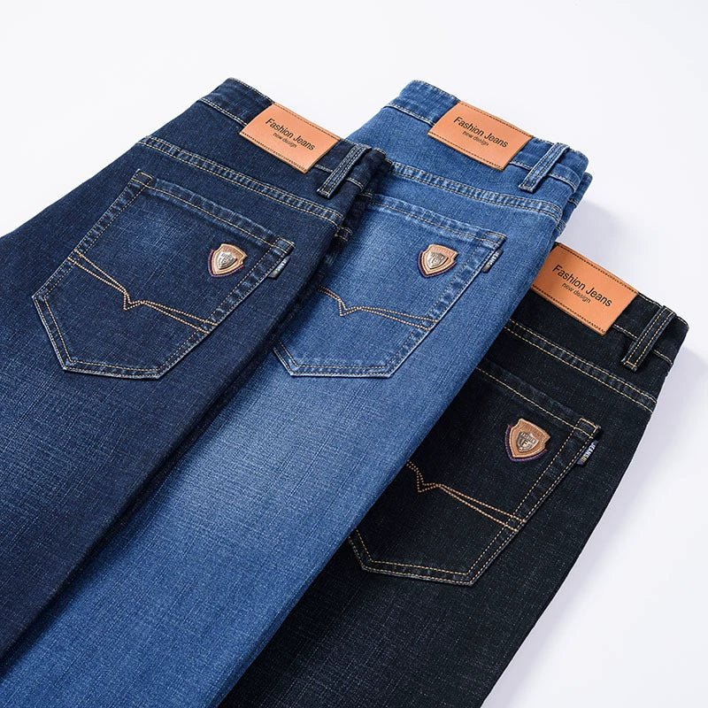 Livingston™ | Stretch Cotton Structured Fit Denim Jeans