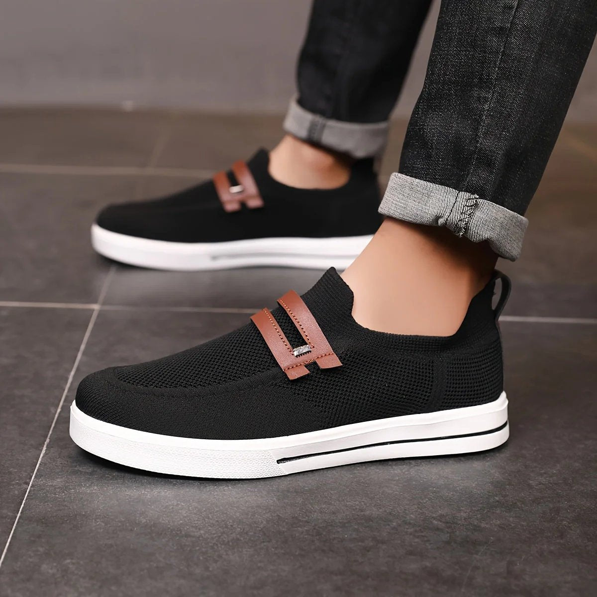 Benjamin™ | Lightweight Cushioned Memory Foam Slip-On Shoes