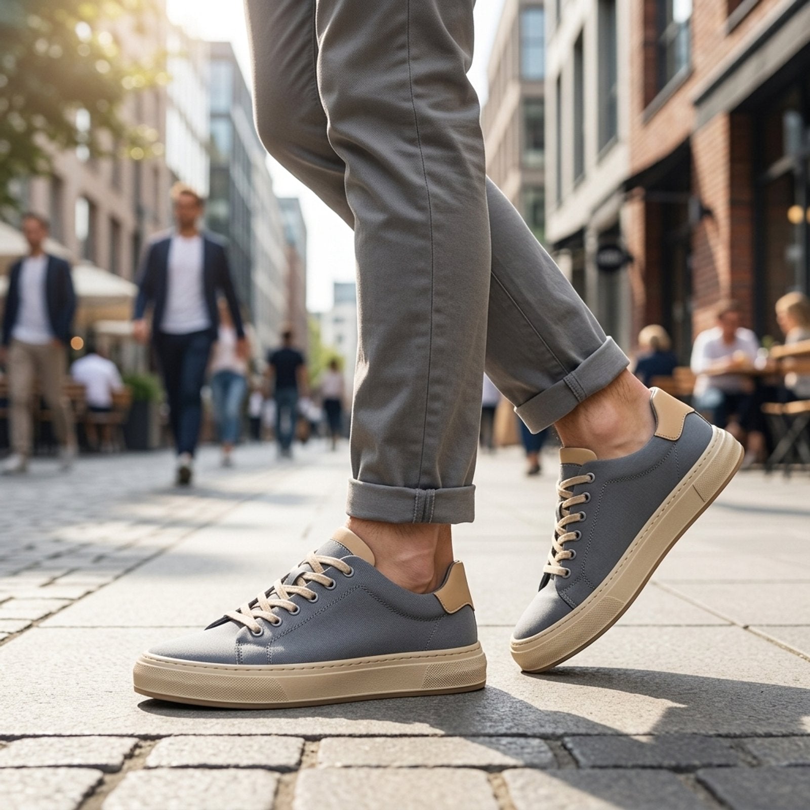 Bradford™ | Lightweight Canvas Low-Top Trainers