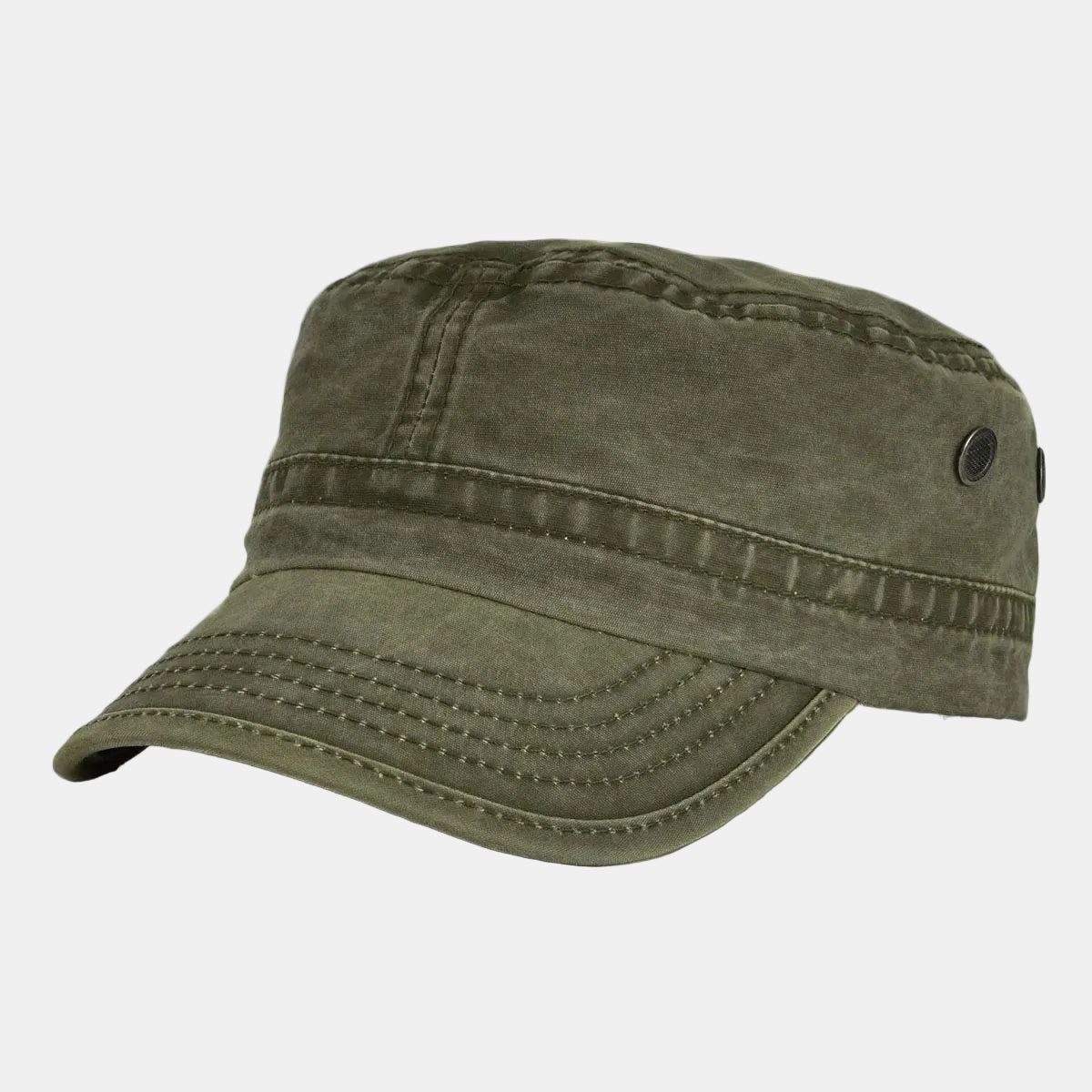 Sinclair™ | Vintage Military-Style Cap with Durable Fabric