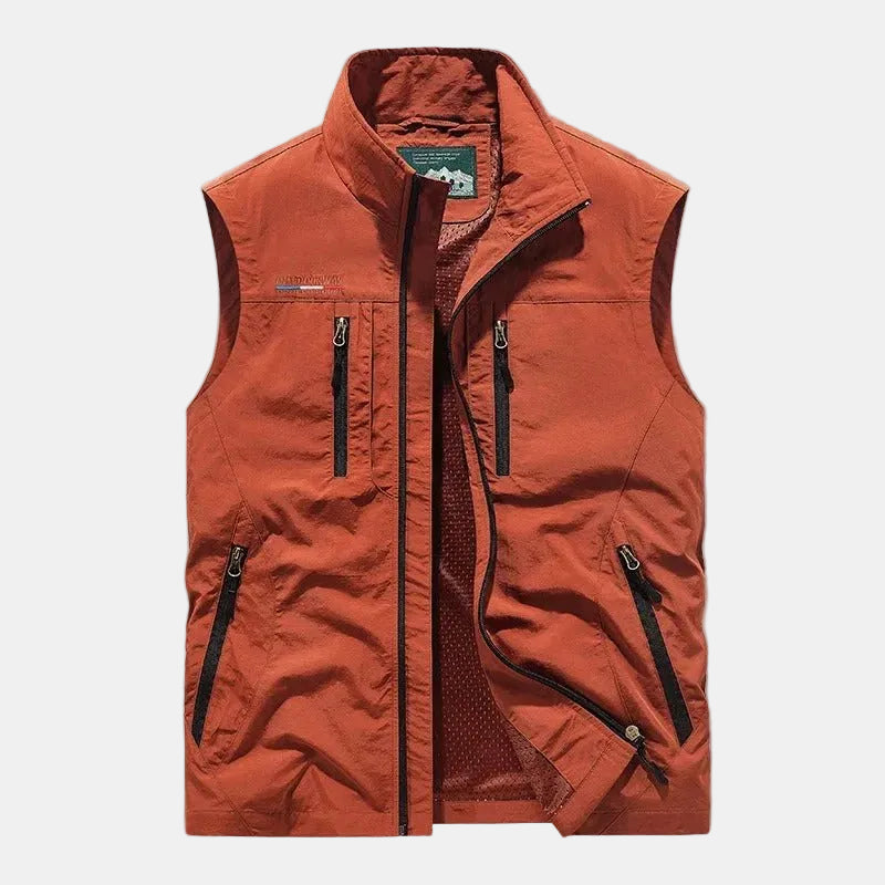 Edward™ | Breathable Multi-Pocket Cargo Vest